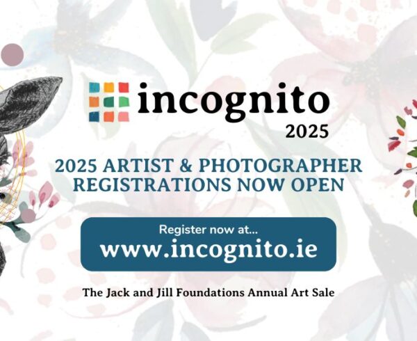 incognito art sale artist registration banner