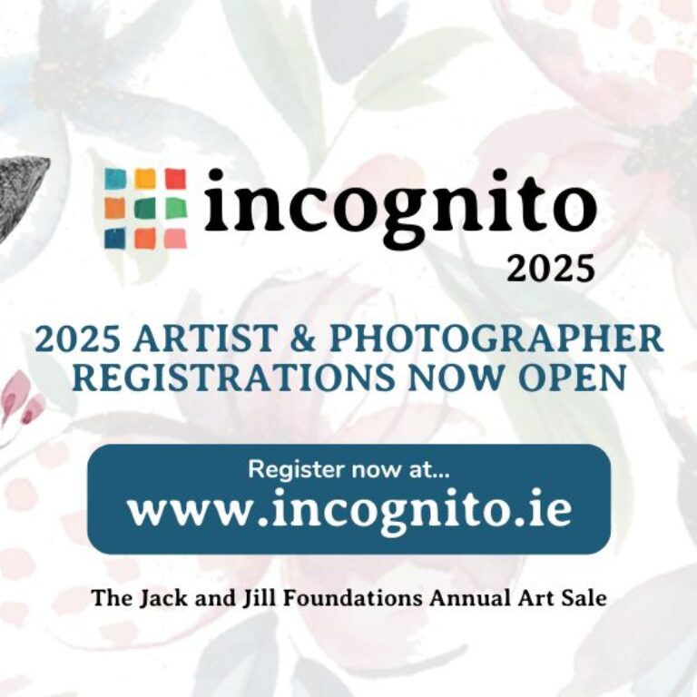 incognito art sale artist registration banner