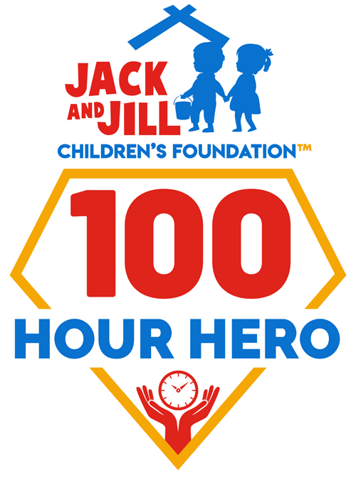 Jack and Jill 100 Hour Hero logo