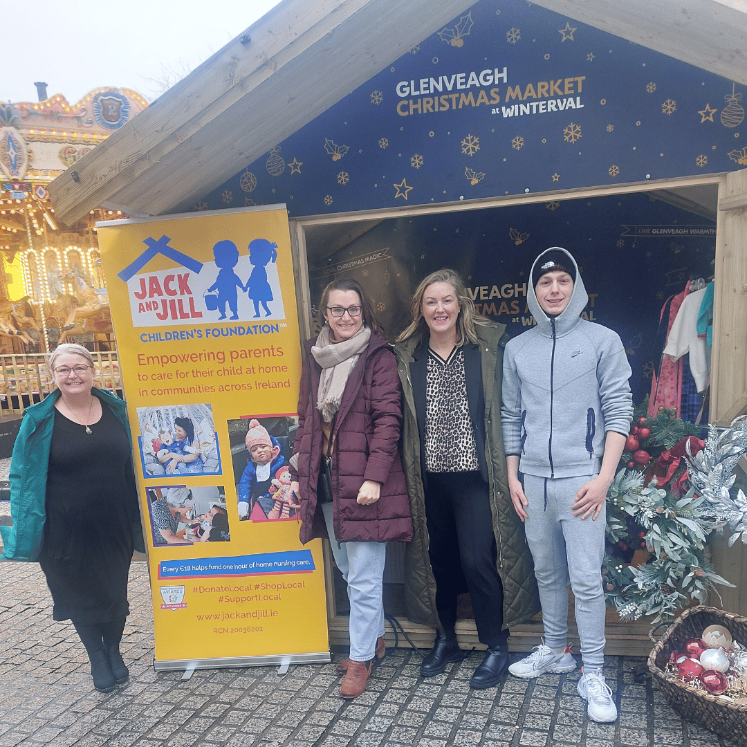 Team Jack and Jill: Julie, Stacey and Volunteers at Winterval