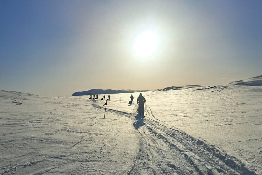 Arctic Spring on Finnmarksvidda challenge